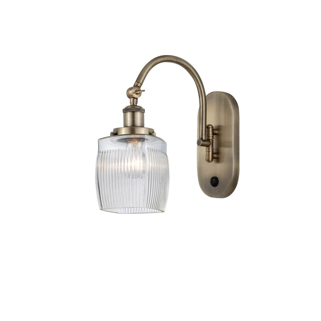 Innovations Franklin Restoration 918-1W-AB-G302-LED Wall Sconce Light - Antique Brass