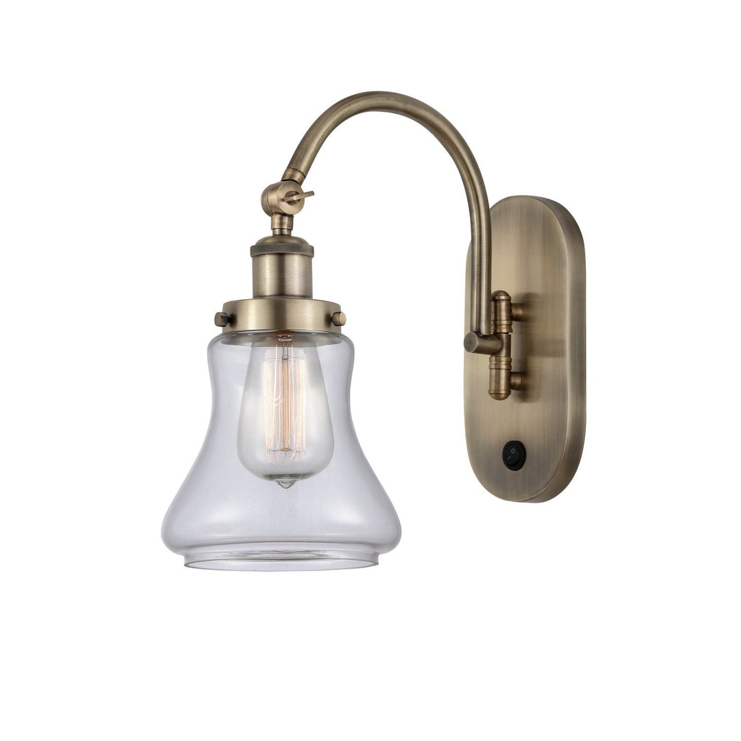 Innovations Franklin Restoration 918-1W-AB-G192-LED Wall Sconce Light - Antique Brass