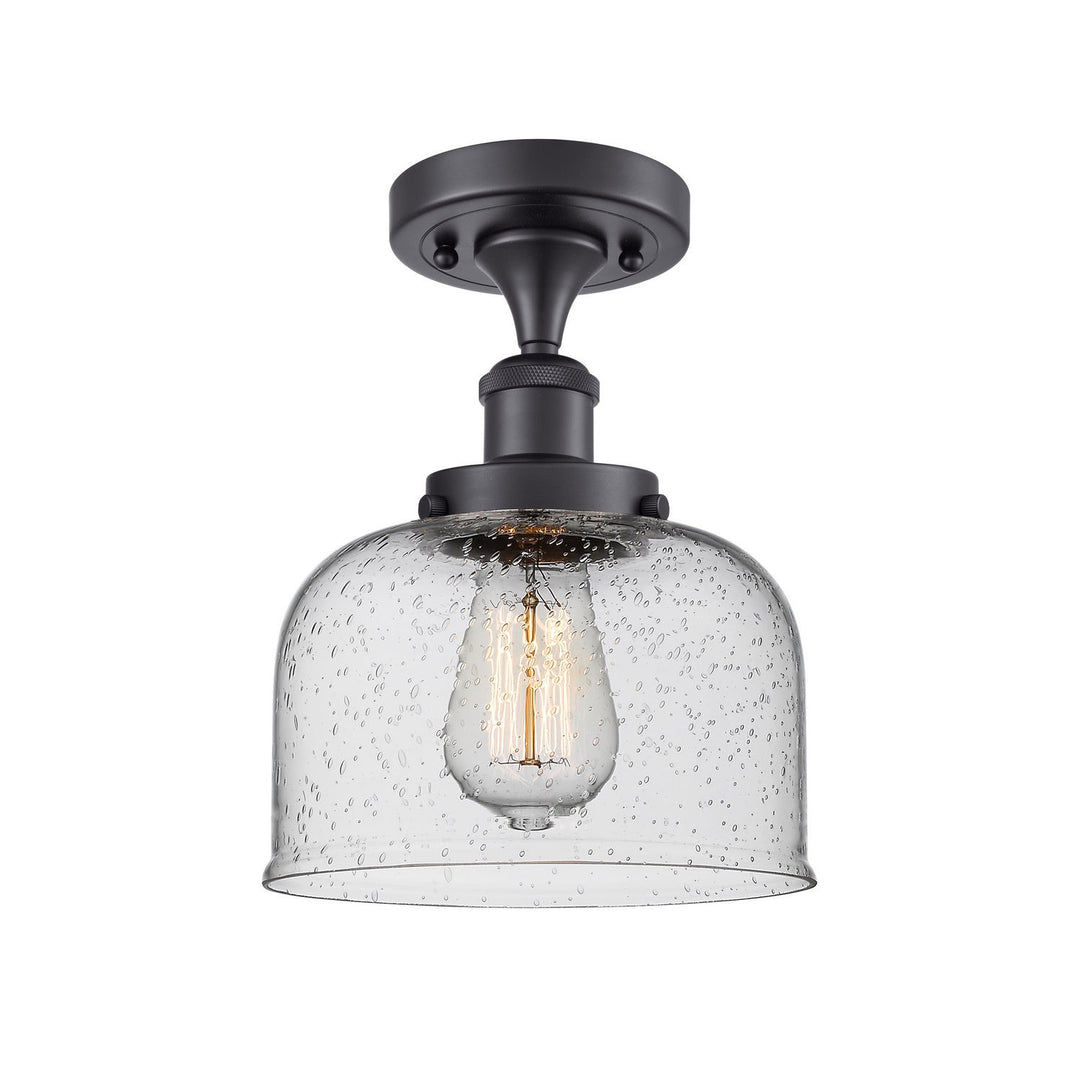 Innovations Ballston Urban 916-1C-BK-G74-LED Ceiling Light - Matte Black