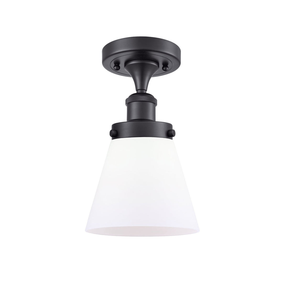 Innovations Ballston Urban 916-1C-BK-G61-LED Ceiling Light - Matte Black