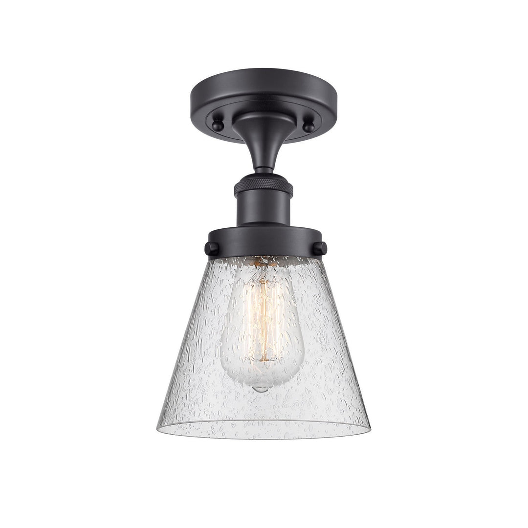 Innovations Ballston Urban 916-1C-BK-G64 Ceiling Light - Matte Black