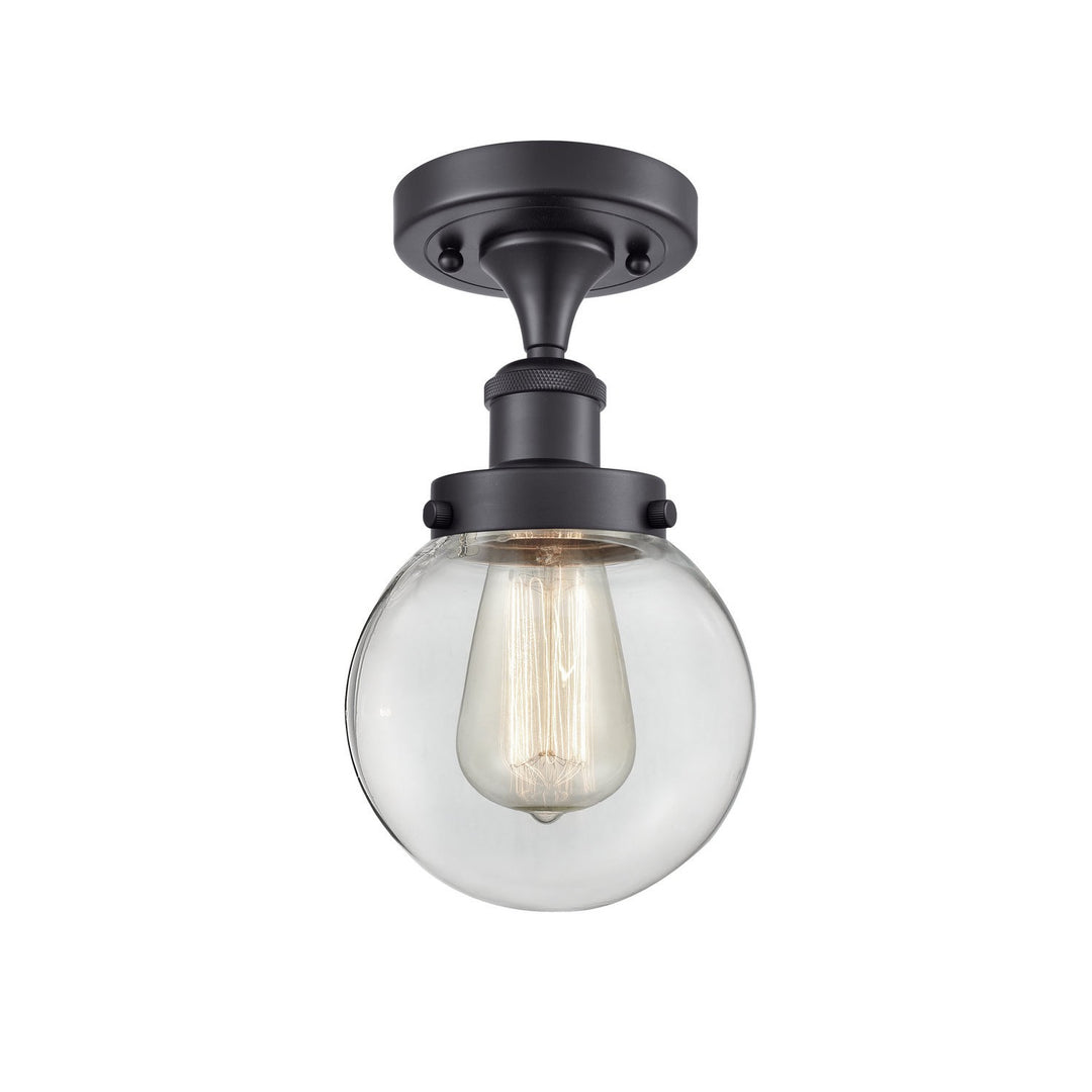 Innovations Ballston Urban 916-1C-BK-G202-6 Ceiling Light - Matte Black