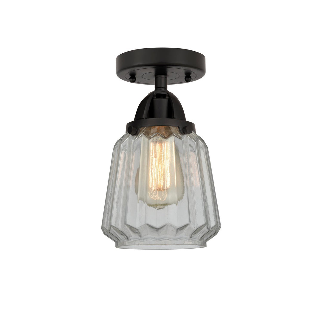 Innovations Nouveau 2 288-1C-BK-G142-LED Ceiling Light - Matte Black
