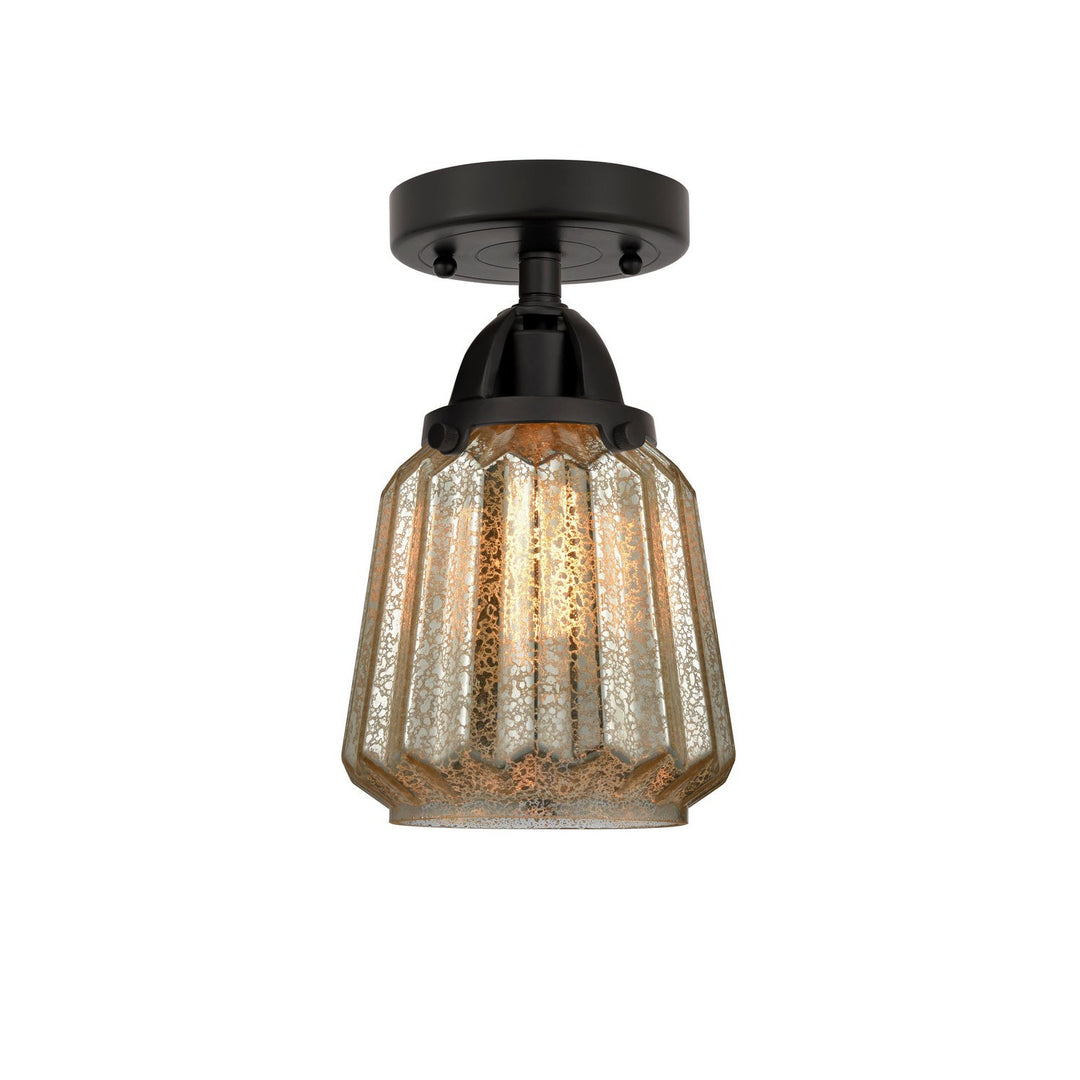 Innovations Nouveau 2 288-1C-BK-G146-LED Ceiling Light - Matte Black