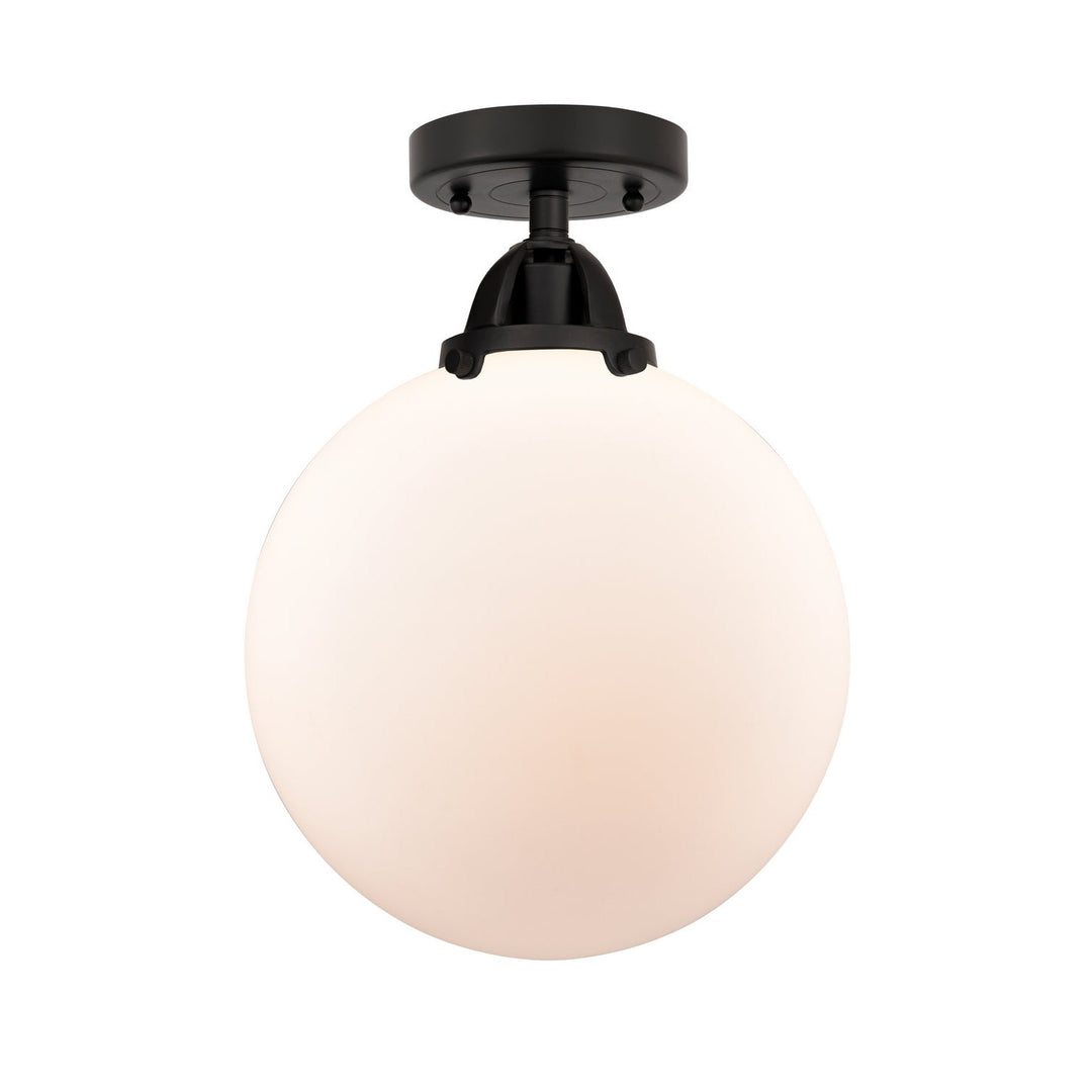 Innovations Nouveau 2 288-1C-BK-G201-10-LED Ceiling Light - Matte Black