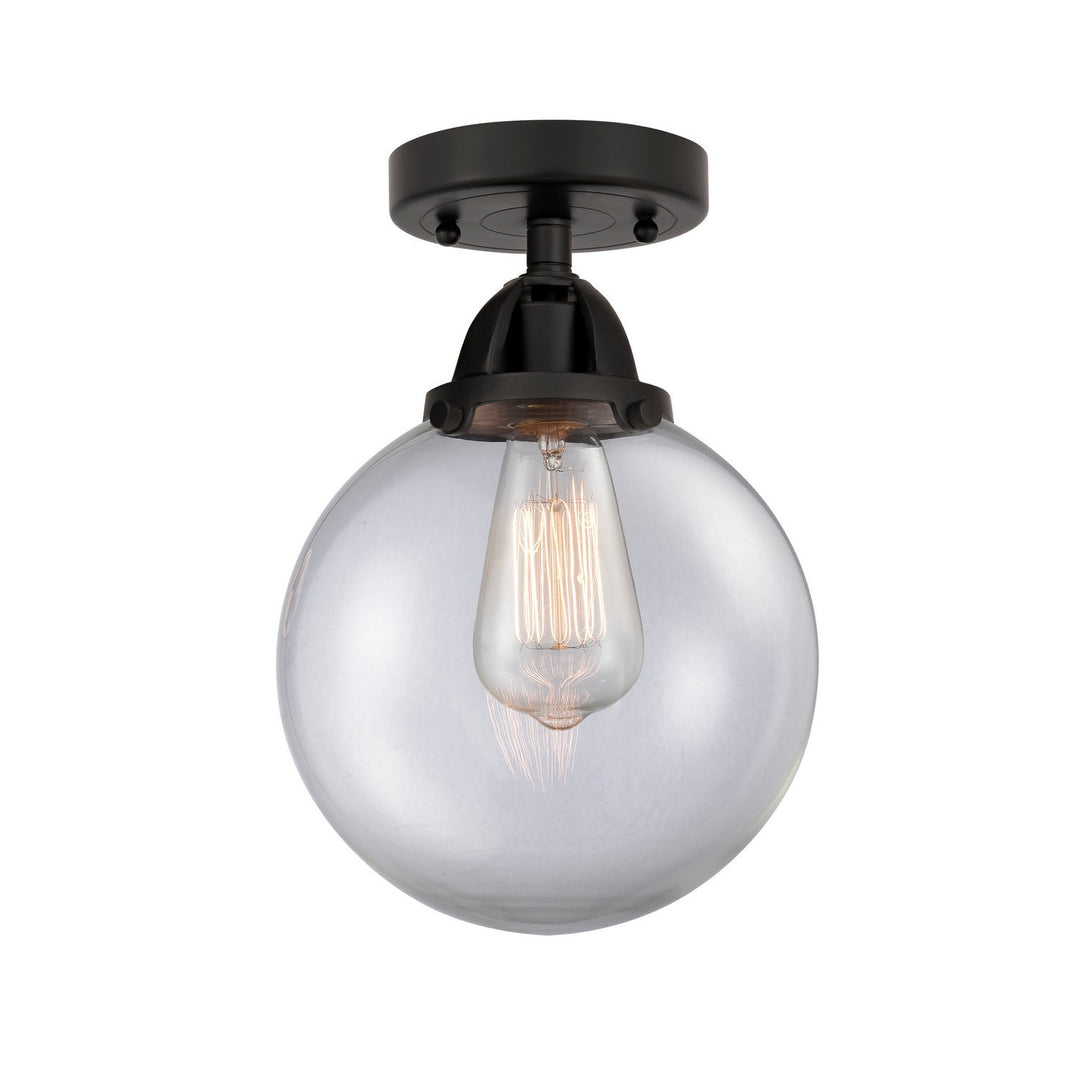 Innovations Nouveau 2 288-1C-BK-G202-8-LED Ceiling Light - Matte Black