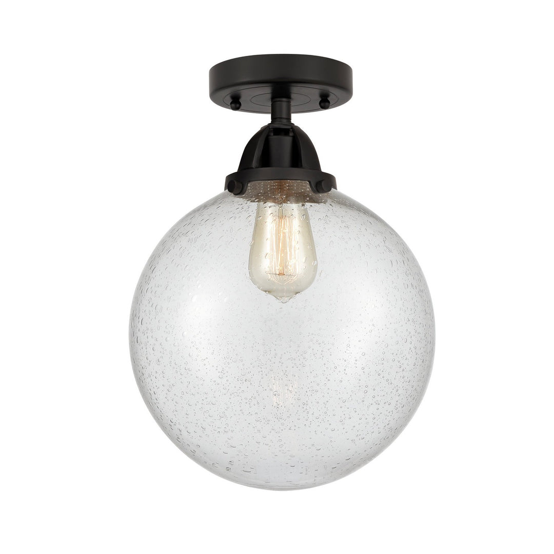Innovations Nouveau 2 288-1C-BK-G204-10-LED Ceiling Light - Matte Black