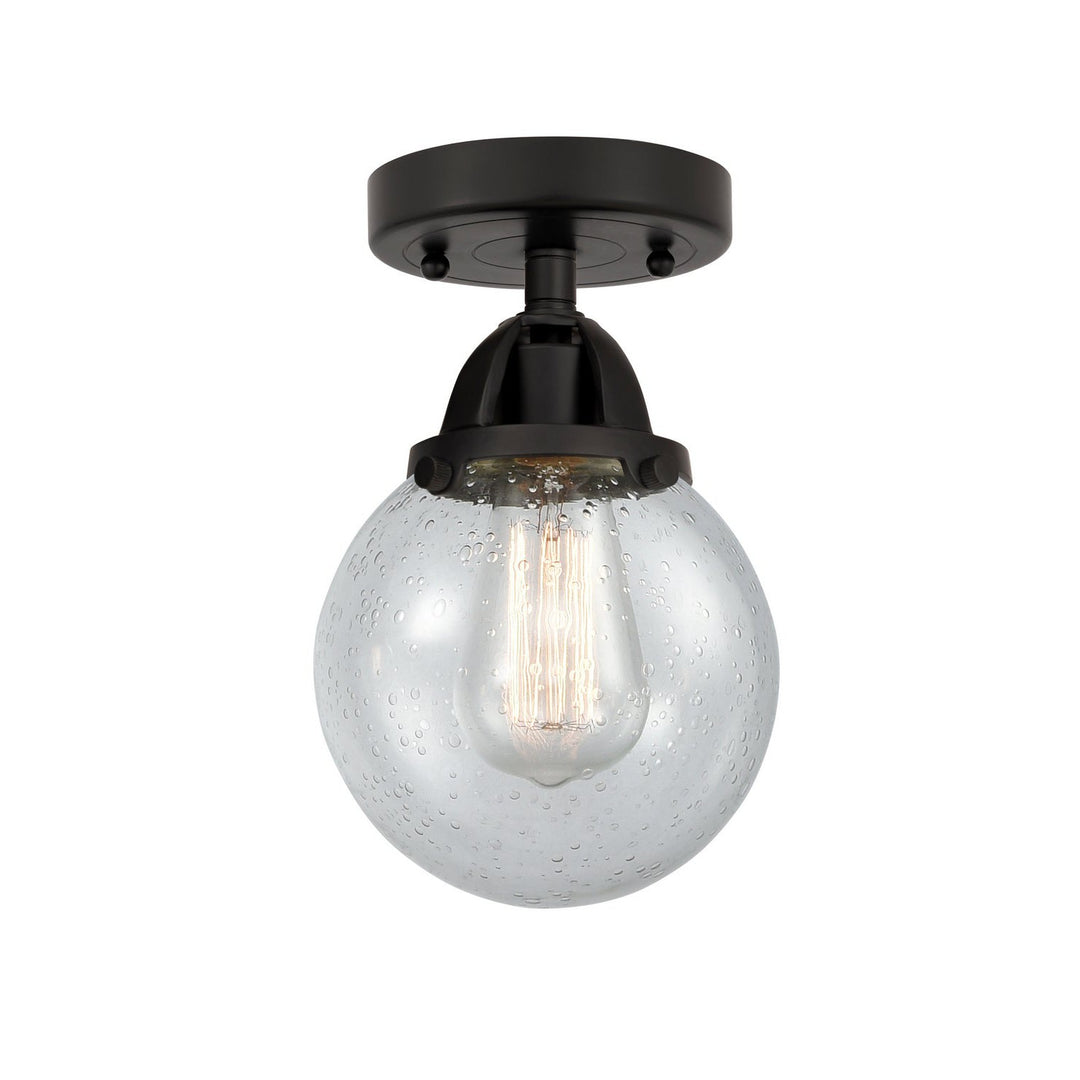 Innovations Nouveau 2 288-1C-BK-G204-6-LED Ceiling Light - Matte Black