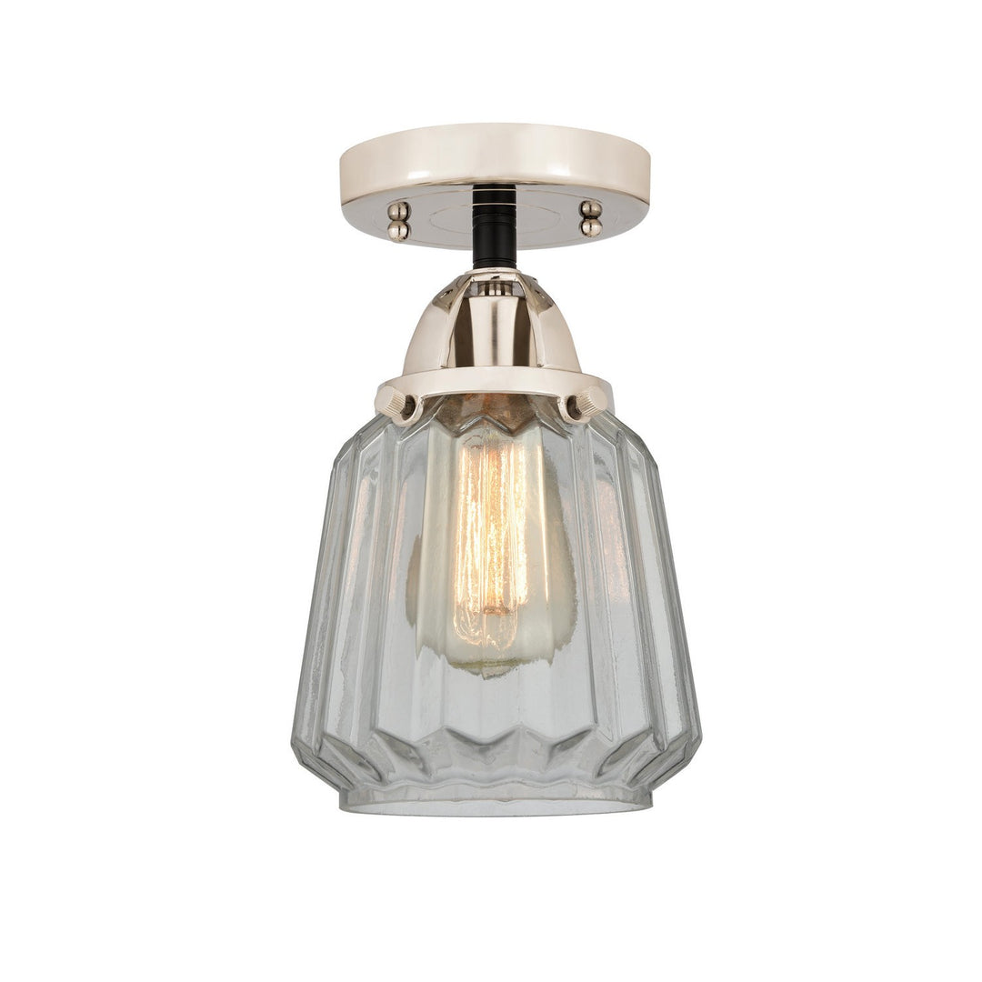 Innovations Nouveau 2 288-1C-BPN-G142 Ceiling Light - Black Polished Nickel