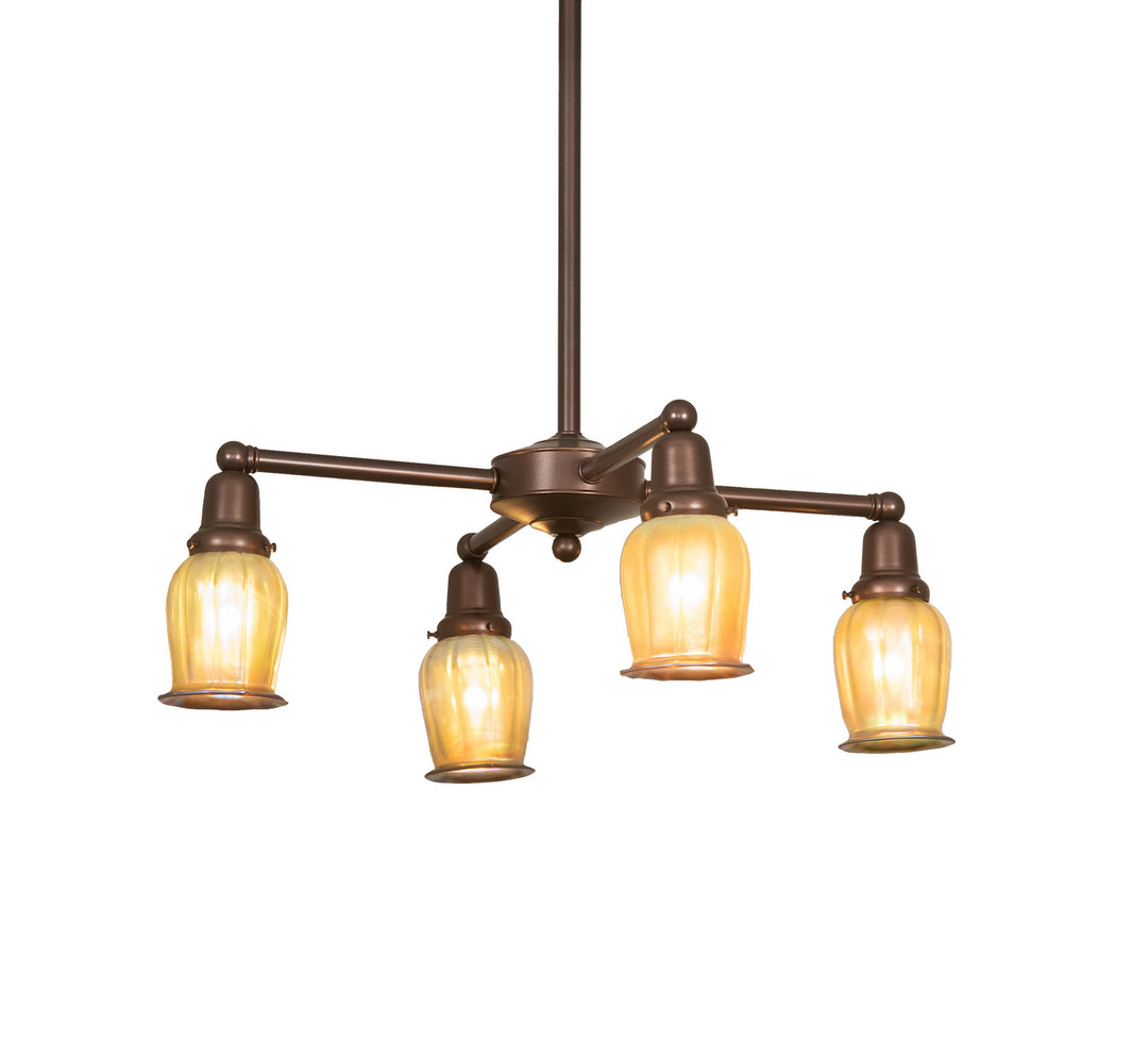 Meyda Tiffany  249314 Chandelier Light - Mahogany Bronze