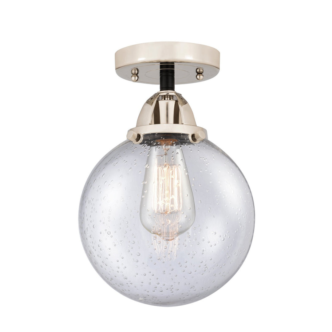 Innovations Nouveau 2 288-1C-BPN-G204-8 Ceiling Light - Black Polished Nickel
