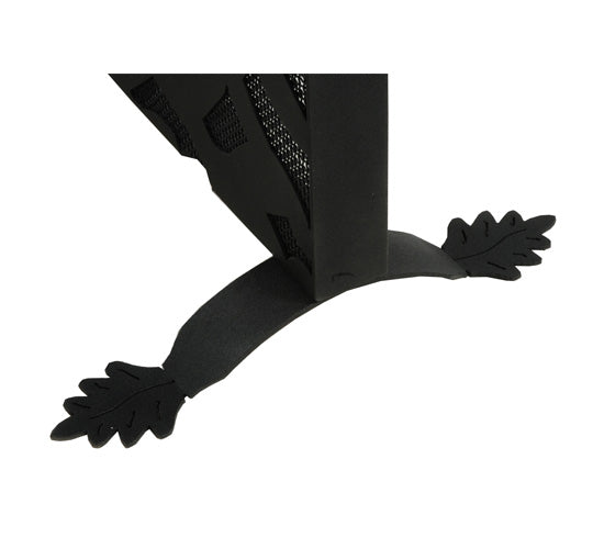 Meyda Tiffany Lighting 124963 Canoe At Lake Fireplace Screen Home Decor Black