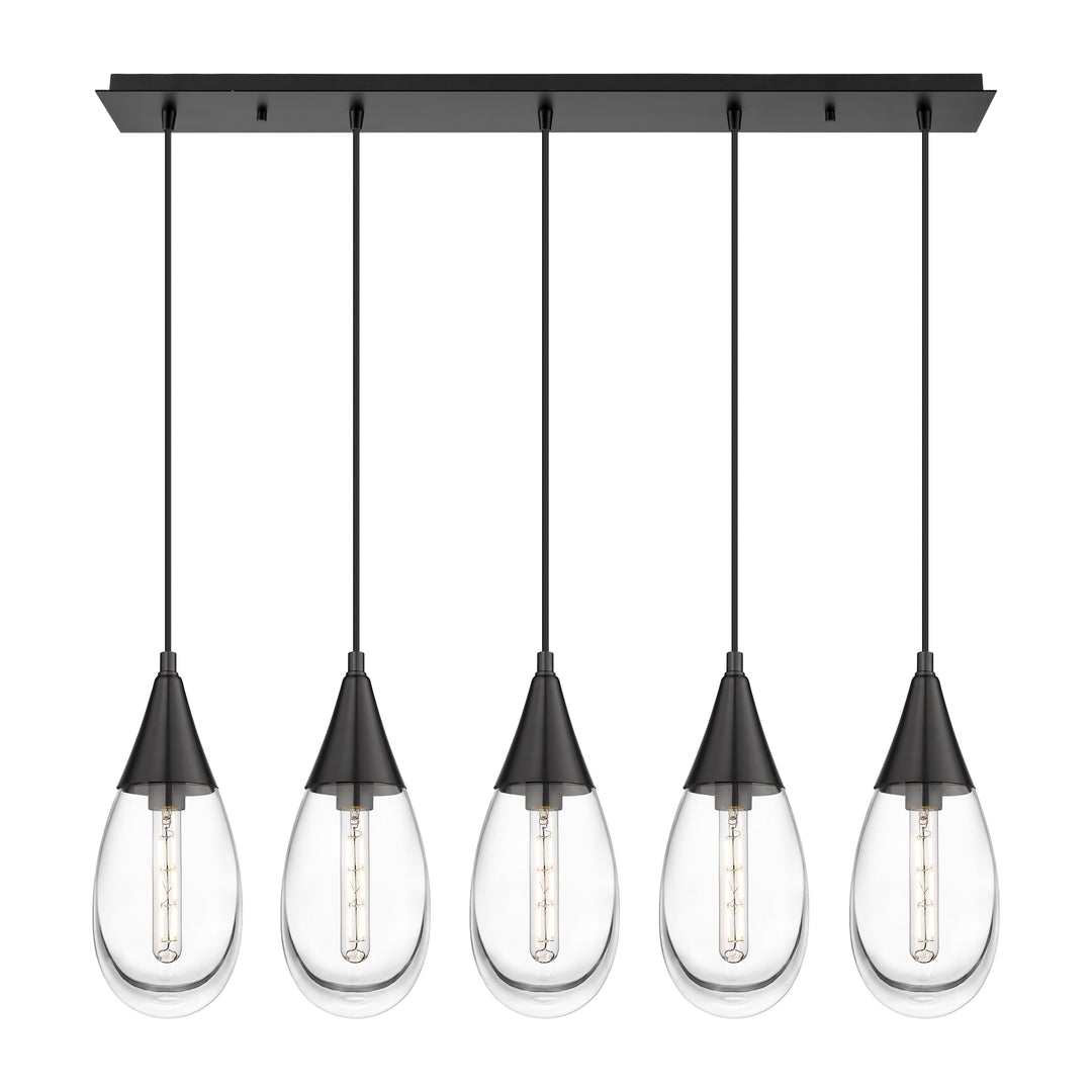 Innovations Downtown Urban 125-450-1P-BK-G450-6CL Pendant Light - Matte Black