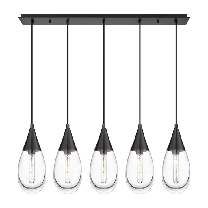 Innovations Downtown Urban 125-450-1P-BK-G450-6CL Pendant Light - Matte Black