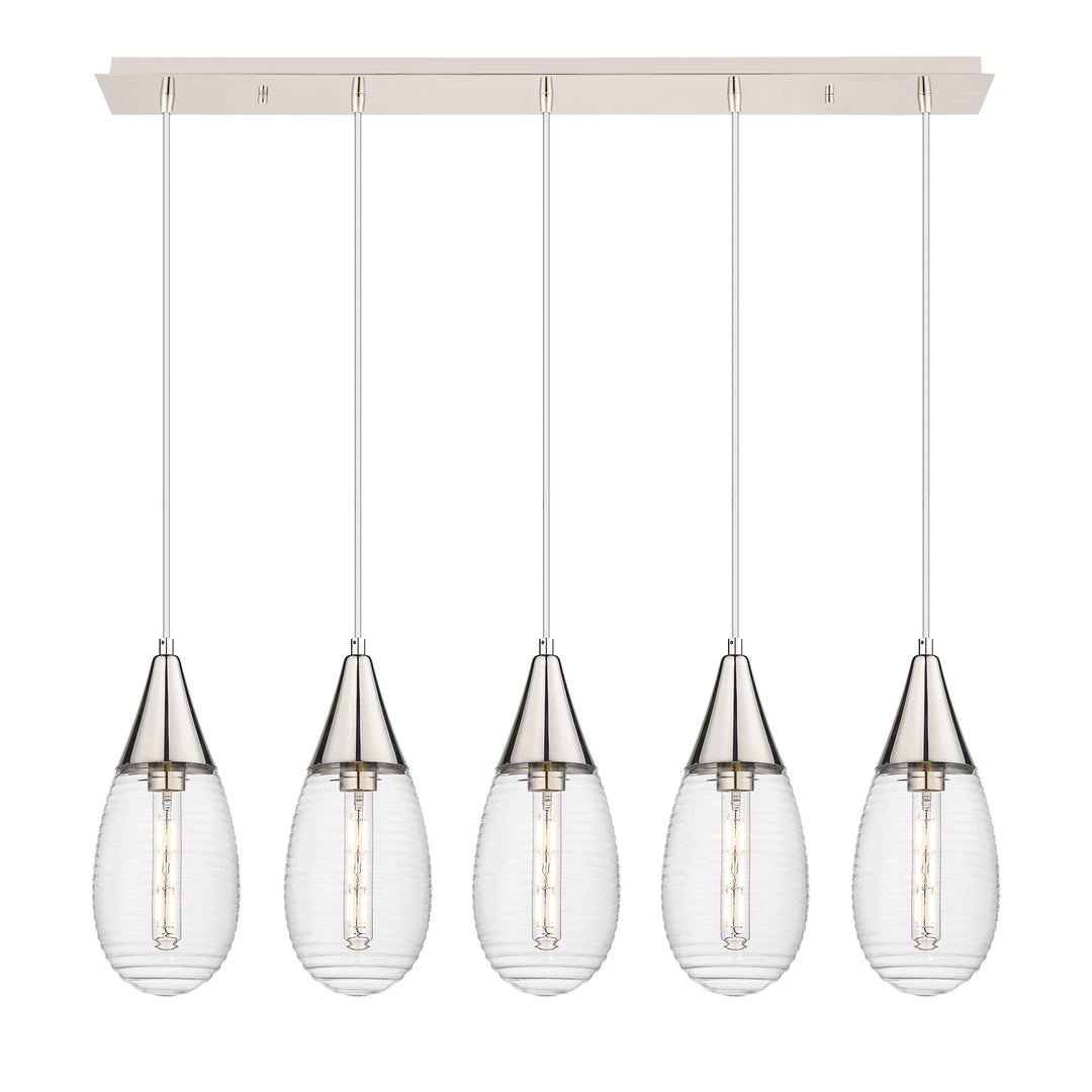Innovations Downtown Urban 125-450-1P-PN-G450-6SCL Pendant Light - Polished Nickel