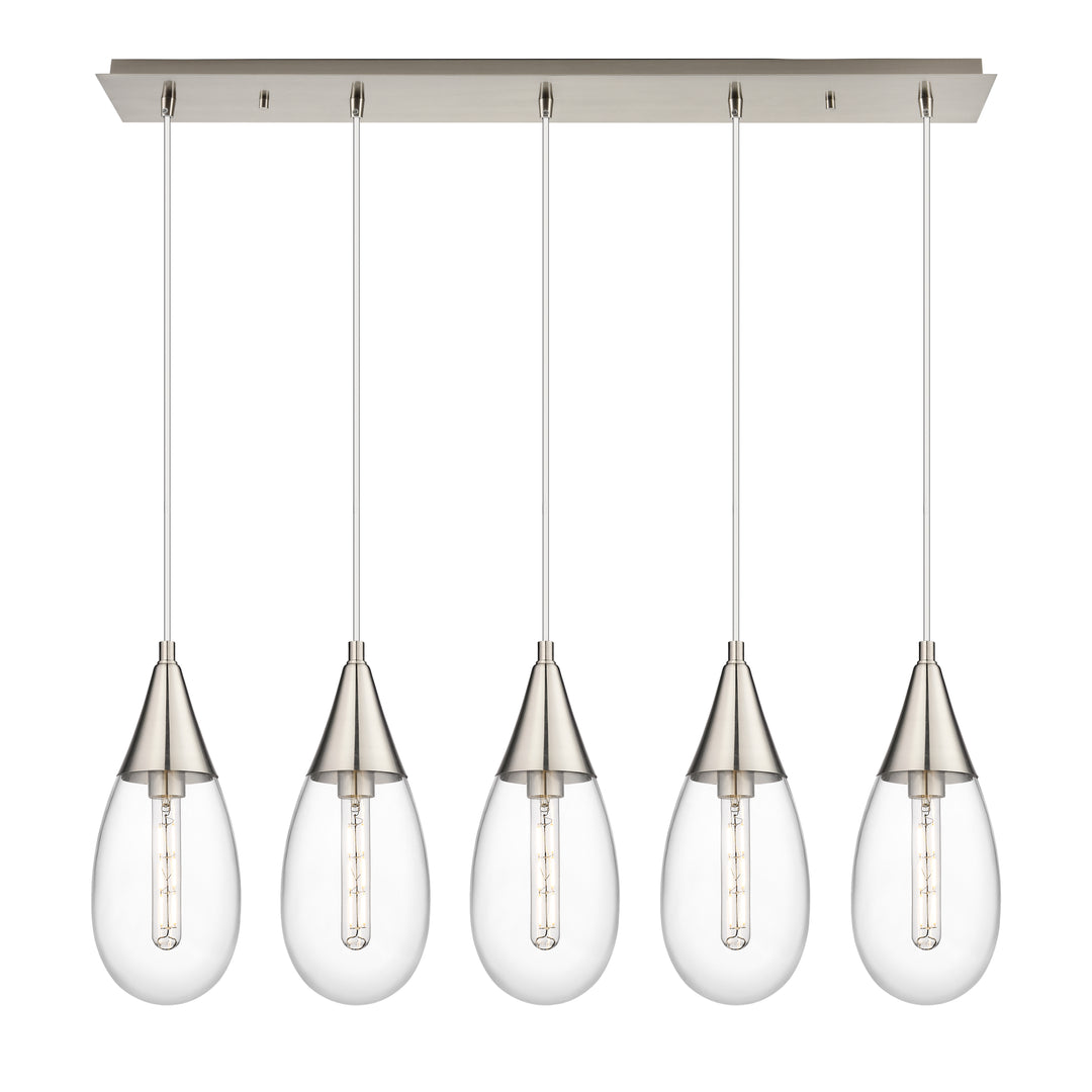 Innovations Downtown Urban 125-450-1P-SN-G450-6CL Pendant Light - Brushed Satin Nickel