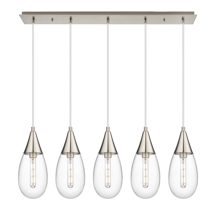 Innovations Downtown Urban 125-450-1P-SN-G450-6CL Pendant Light - Brushed Satin Nickel