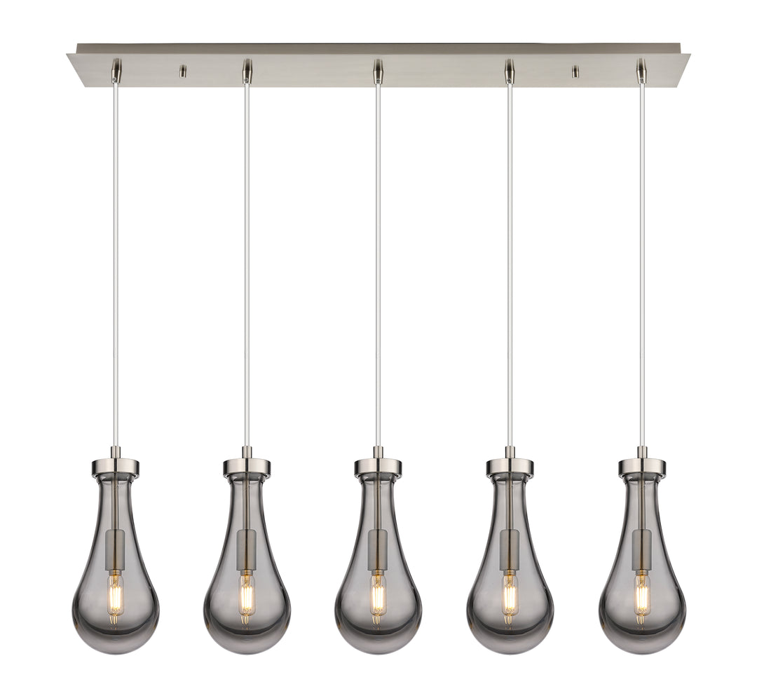 Innovations Downtown Urban 125-451-1P-SN-G451-5SM Pendant Light - Brushed Satin Nickel