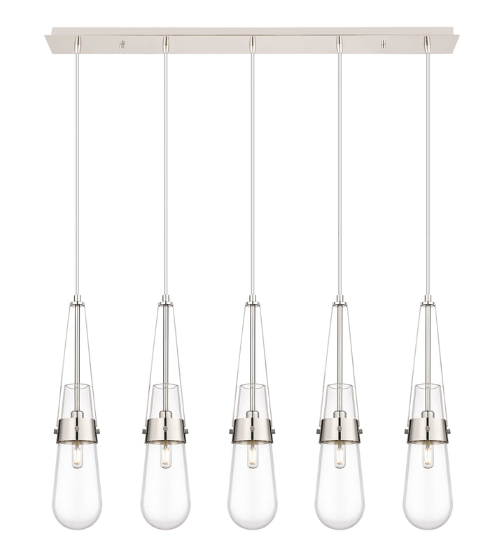 Innovations Downtown Urban 125-452-1P-PN-G452-4CL Pendant Light - Polished Nickel