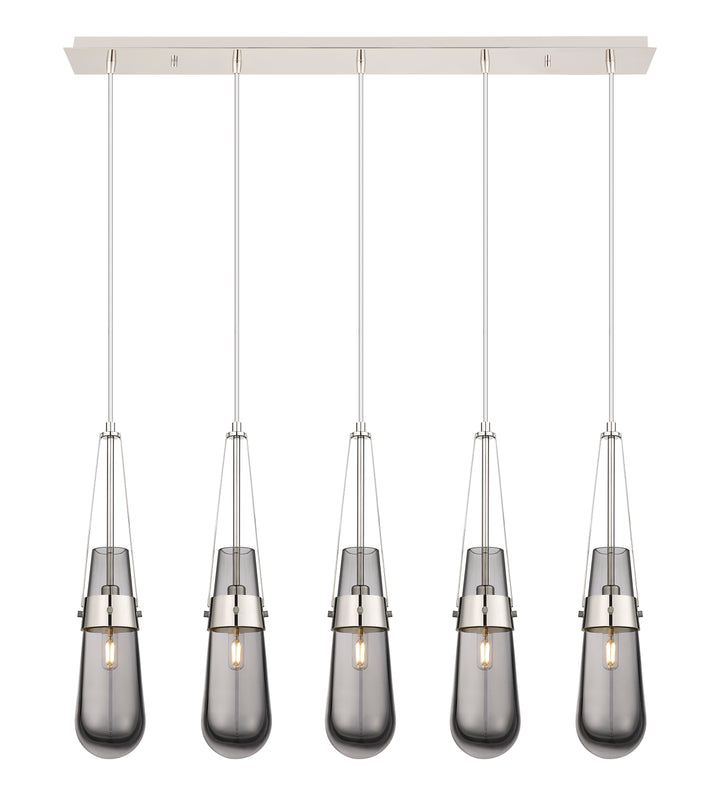 Innovations Downtown Urban 125-452-1P-PN-G452-4SM Pendant Light - Polished Nickel