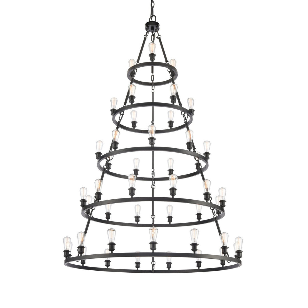 Innovations Ballston 8203456-BK Chandelier Light - Matte Black