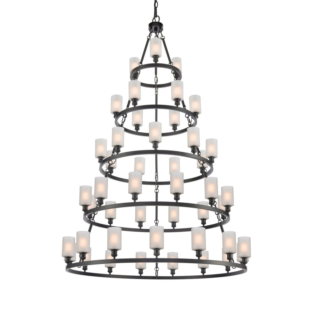 Innovations Ballston 8203456-BK-G801 Chandelier Light - Matte Black