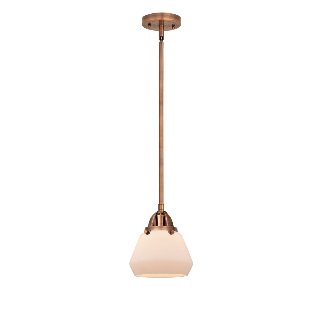 Innovations Nouveau 2 288-1S-AC-G171 Pendant Light - Antique Copper