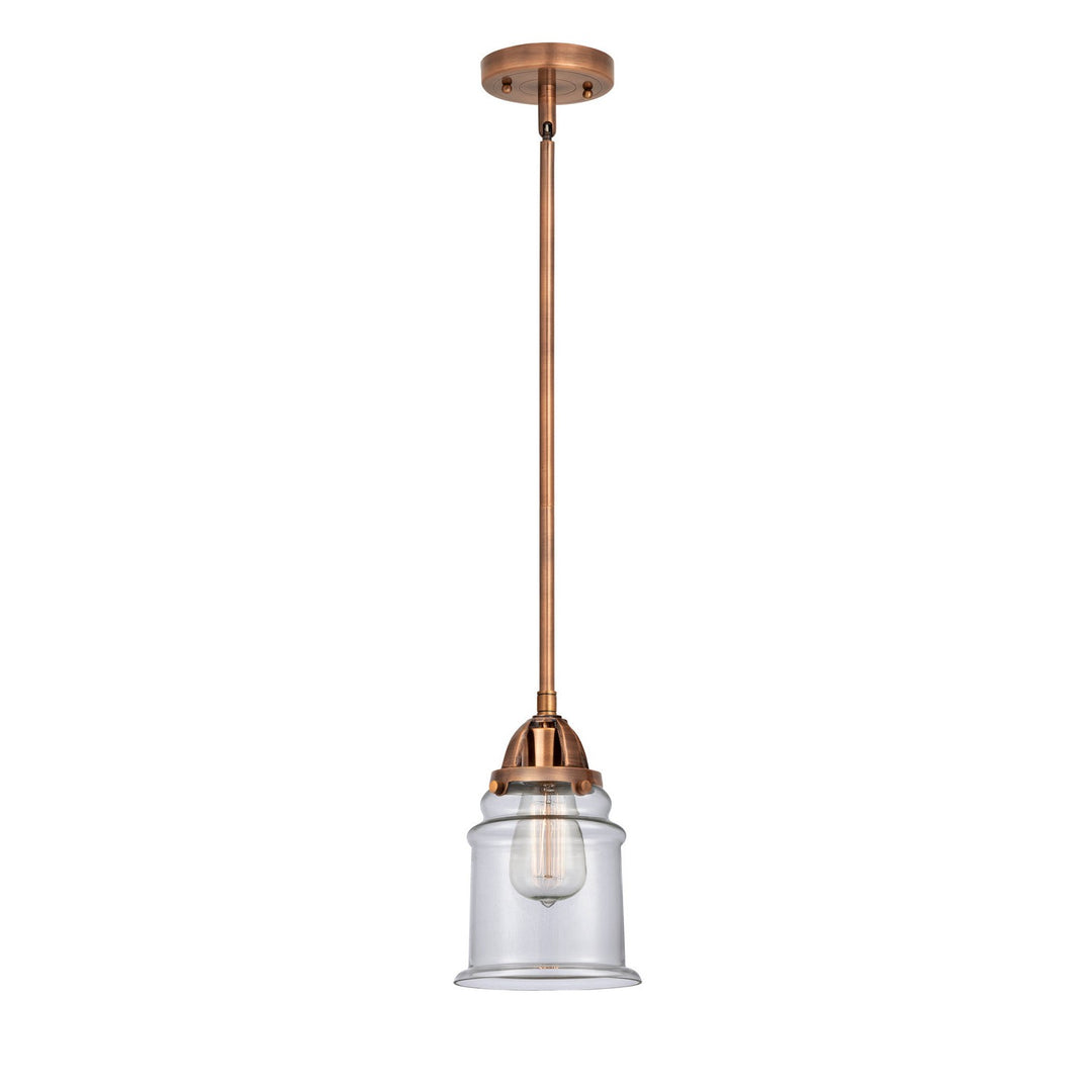 Innovations Nouveau 2 288-1S-AC-G182 Pendant Light - Antique Copper