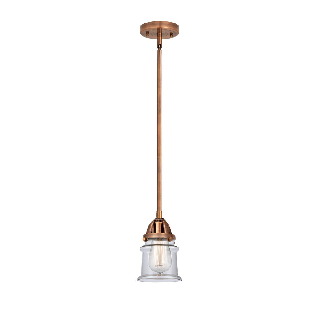 Innovations Nouveau 2 288-1S-AC-G182S Pendant Light - Antique Copper
