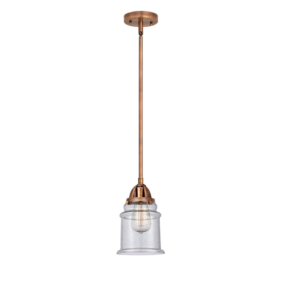 Innovations Nouveau 2 288-1S-AC-G184 Pendant Light - Antique Copper