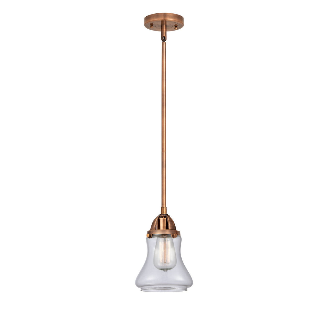 Innovations Nouveau 2 288-1S-AC-G192 Pendant Light - Antique Copper