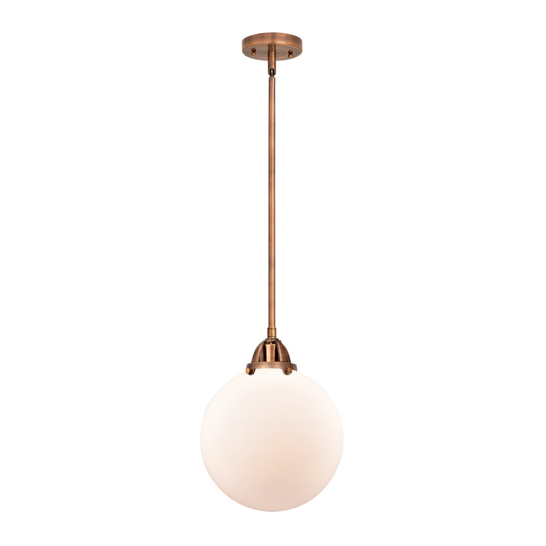 Innovations Nouveau 2 288-1S-AC-G201-10 Pendant Light - Antique Copper