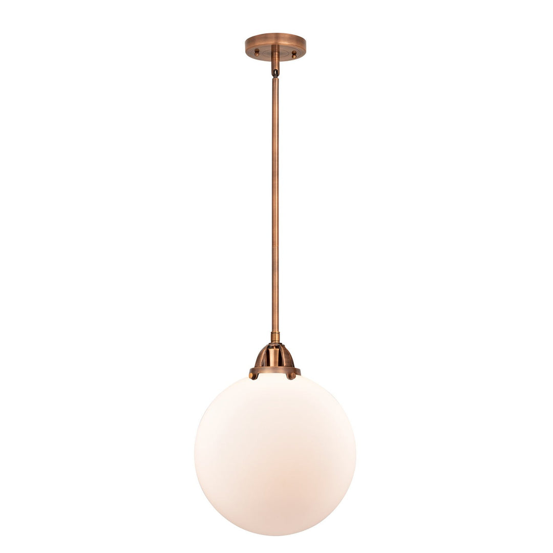 Innovations Nouveau 2 288-1S-AC-G201-12 Pendant Light - Antique Copper