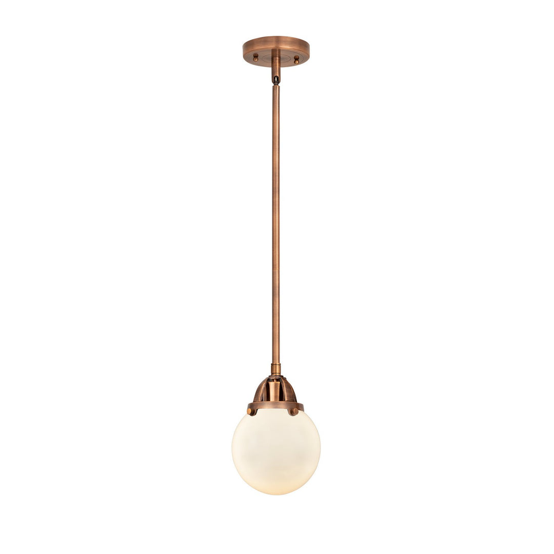 Innovations Nouveau 2 288-1S-AC-G201-6 Pendant Light - Antique Copper