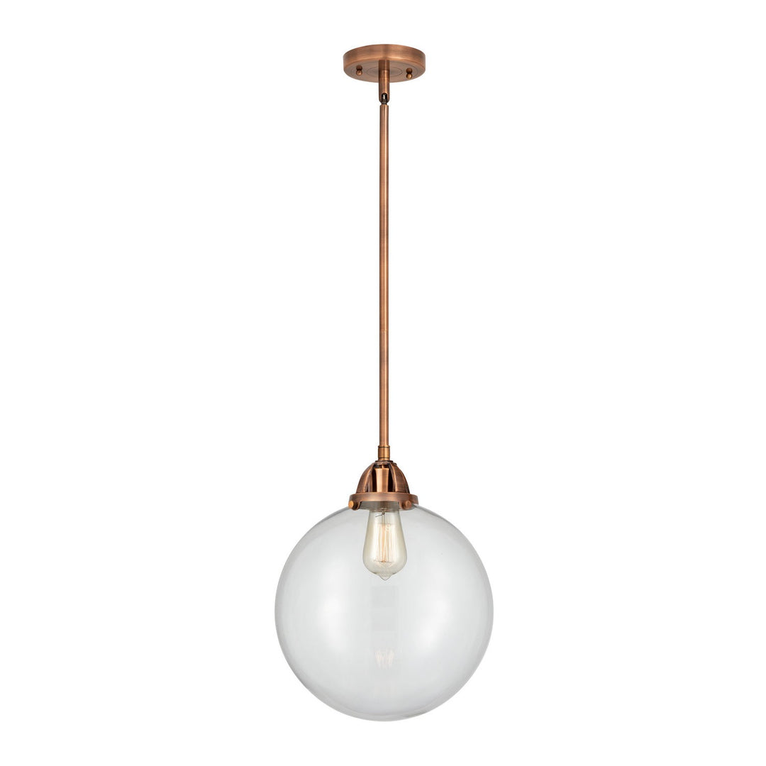 Innovations Nouveau 2 288-1S-AC-G202-12-LED Pendant Light - Antique Copper