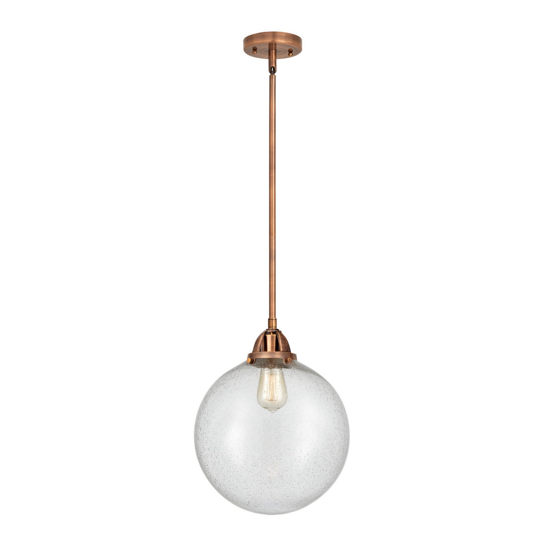 Innovations Nouveau 2 288-1S-AC-G204-12-LED Pendant Light - Antique Copper