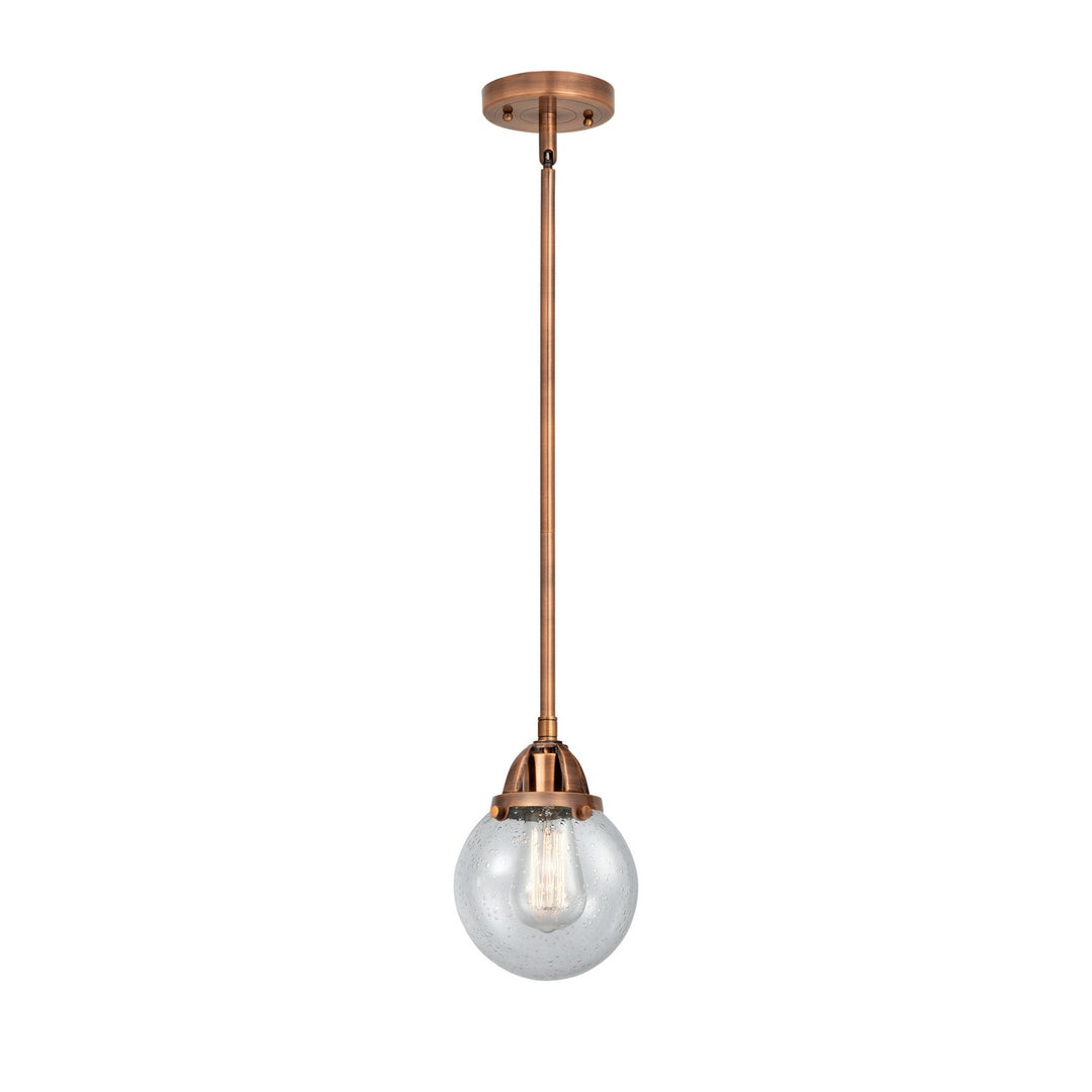 Innovations Nouveau 2 288-1S-AC-G204-6-LED Pendant Light - Antique Copper