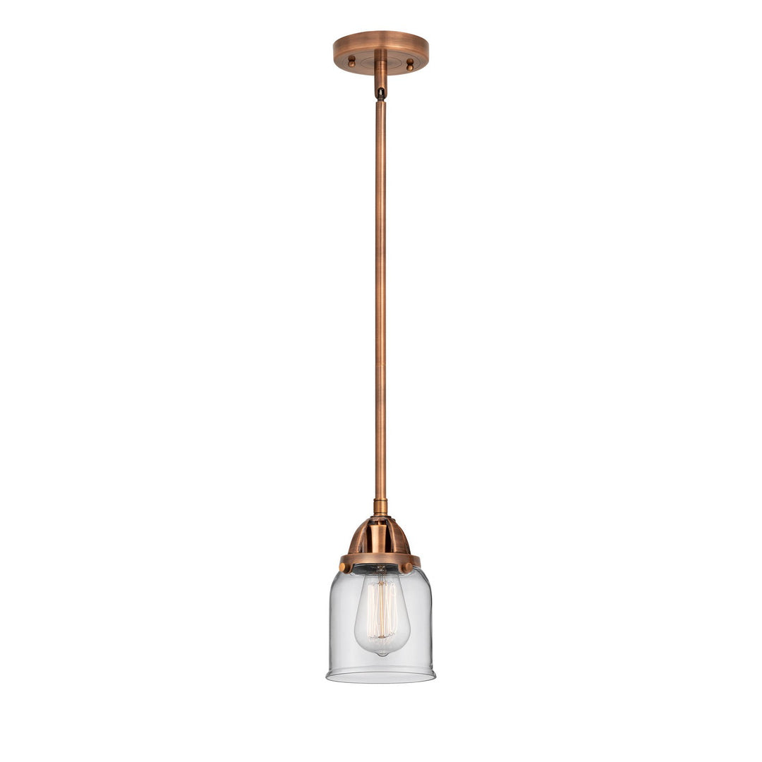 Innovations Nouveau 2 288-1S-AC-G52 Pendant Light - Antique Copper