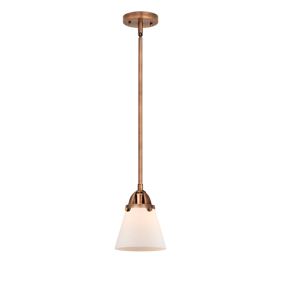 Innovations Nouveau 2 288-1S-AC-G61 Pendant Light - Antique Copper