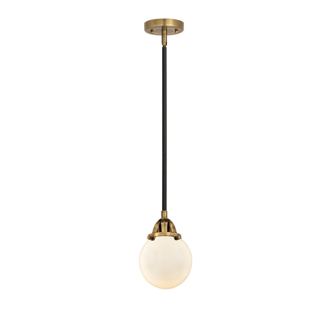 Innovations Nouveau 2 288-1S-BAB-G201-6-LED Pendant Light - Black Antique Brass