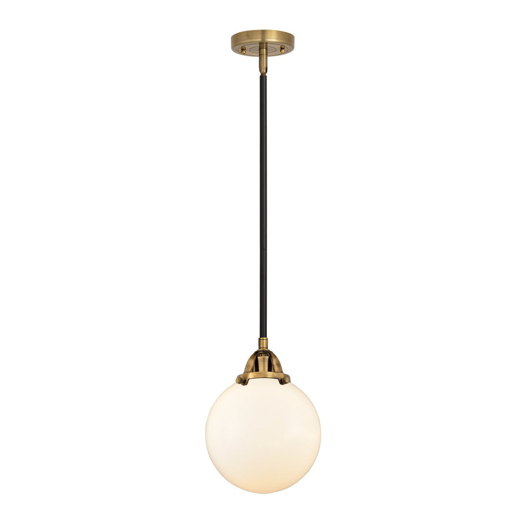 Innovations Nouveau 2 288-1S-BAB-G201-8-LED Pendant Light - Black Antique Brass