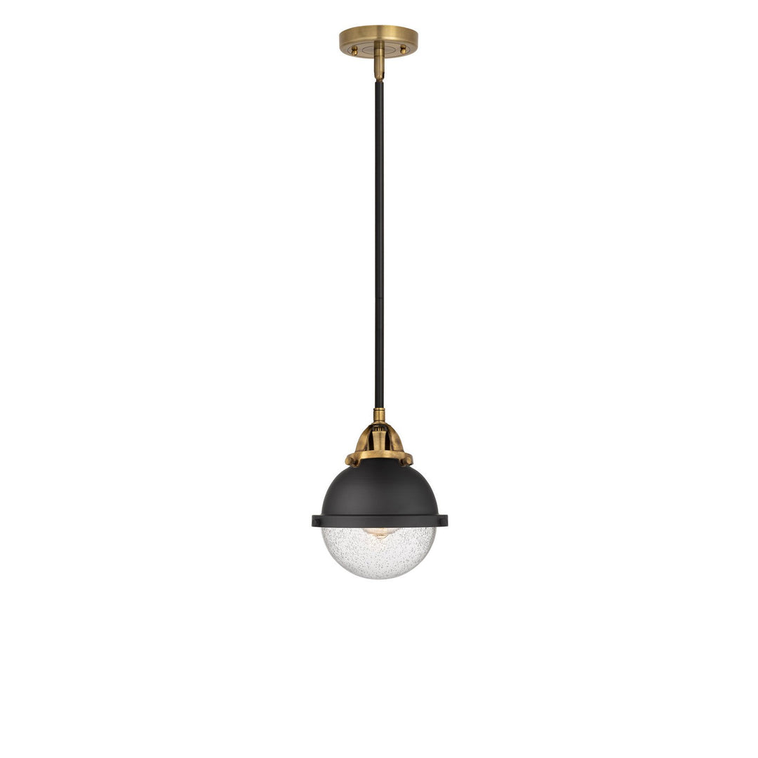 Innovations Nouveau 2 288-1S-BAB-HFS-64-BK Pendant Light - Black Antique Brass