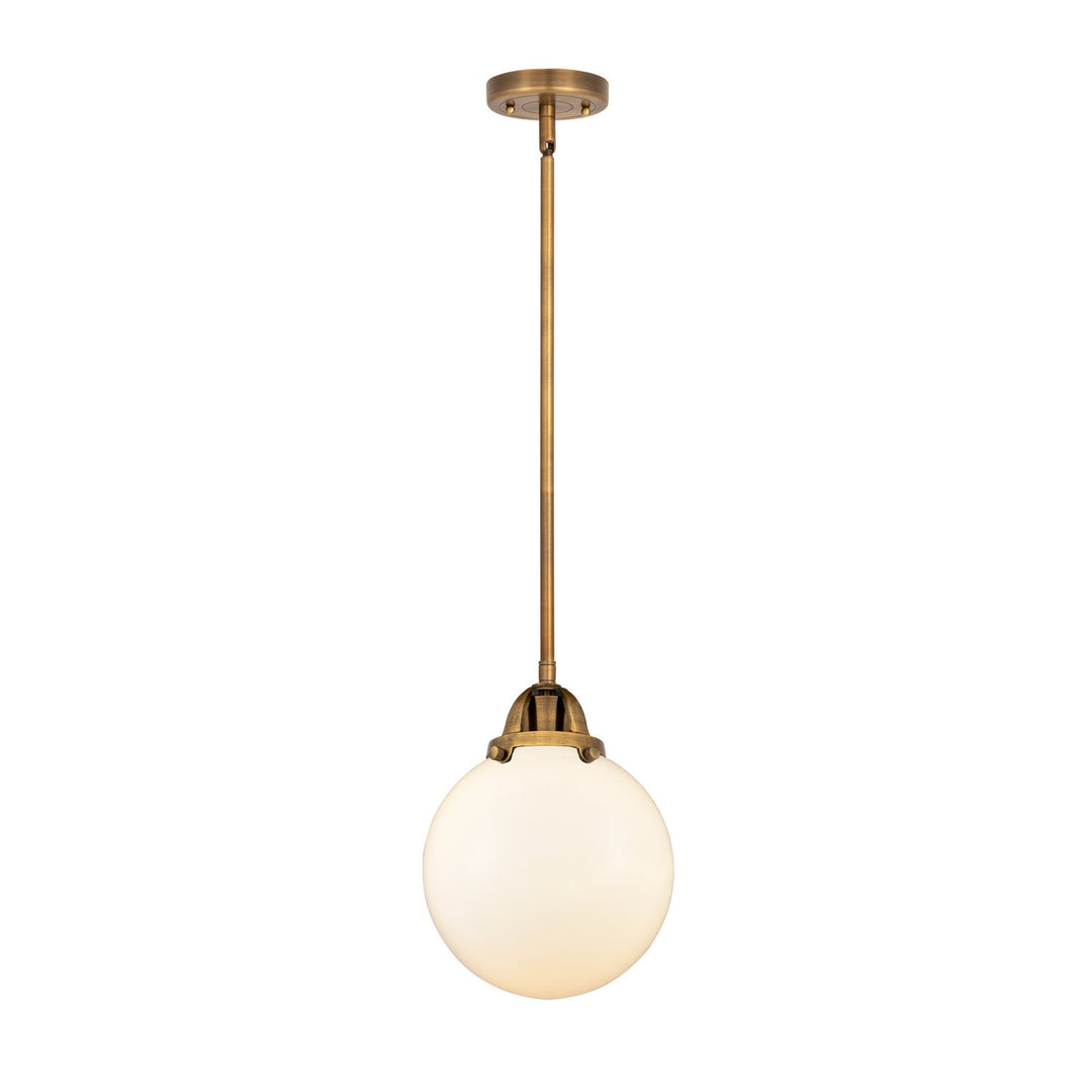 Innovations Nouveau 2 288-1S-BB-G201-8-LED Pendant Light - Brushed Brass