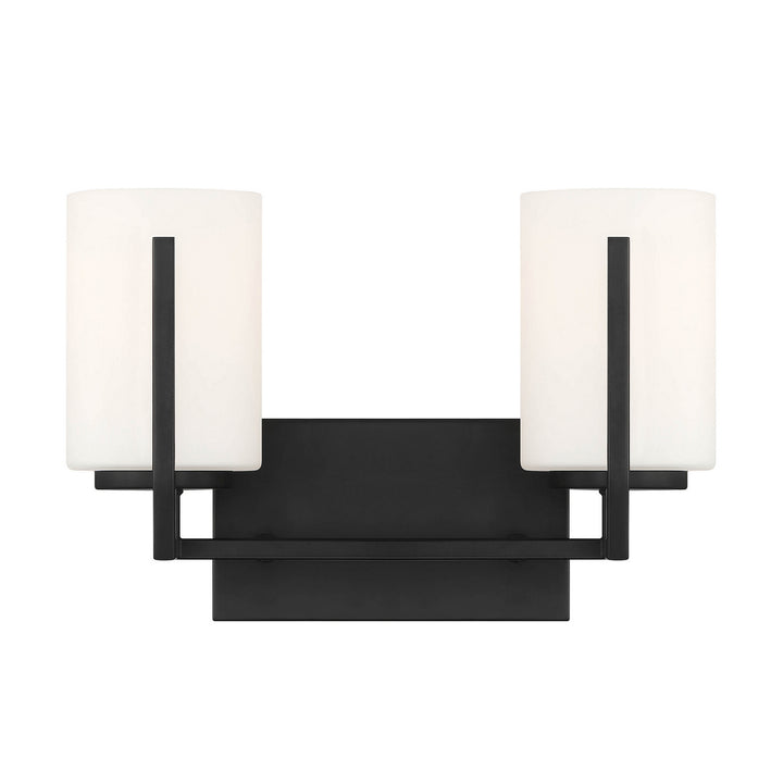 Designers Fountain Cambria D258M-2B-MB Bath Vanity Light 14 in. wide - Matte Black