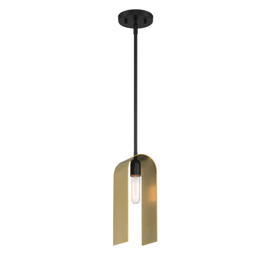 Designers Fountain U Turn D263M-4P-MB Pendant Light - Matte Black