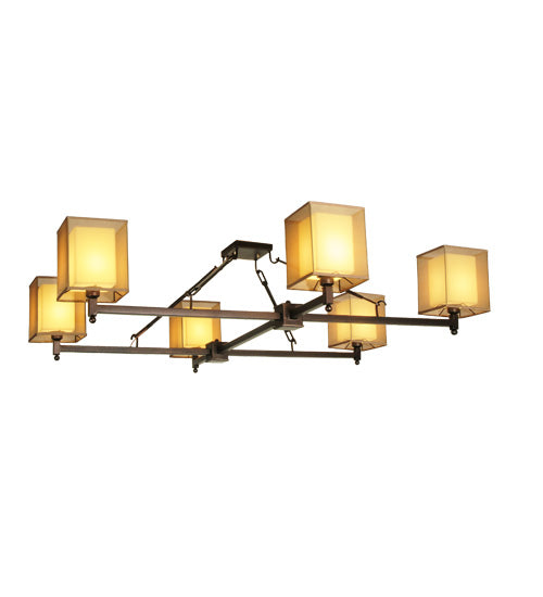 Meyda Tiffany Horizon Bay 125067 Ceiling Light - Mahogany Bronze