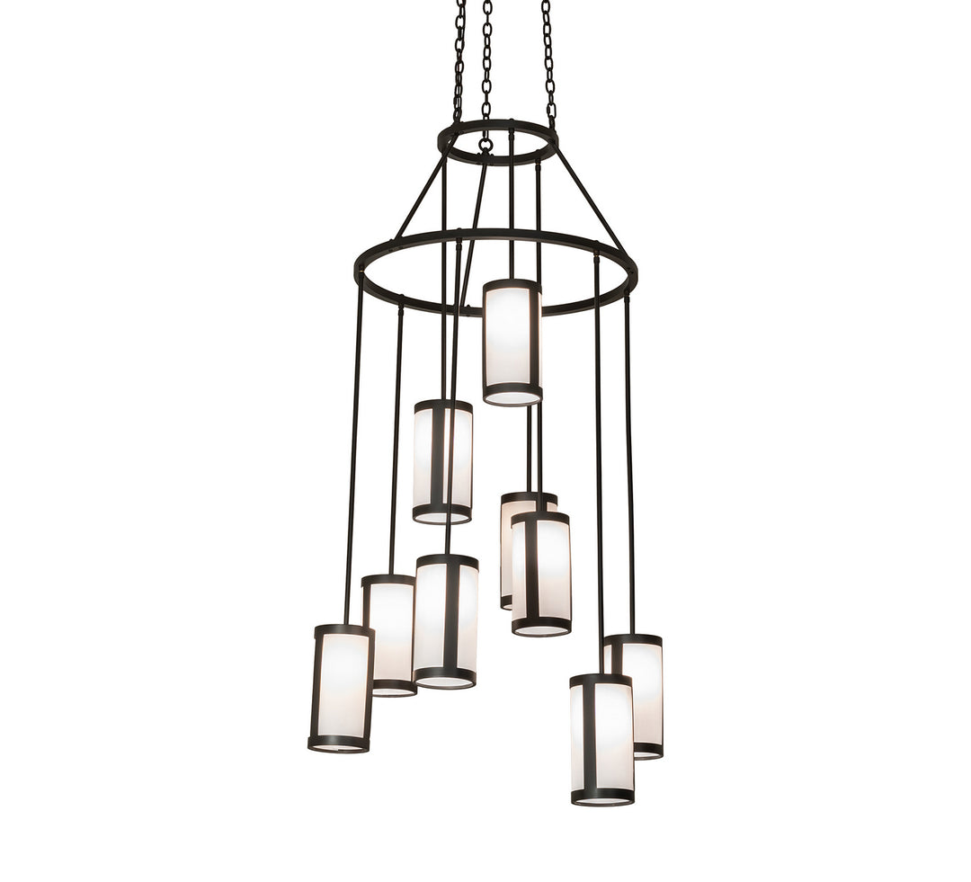 Meyda Tiffany Cartier 251320 Chandelier Light - Wrought Iron