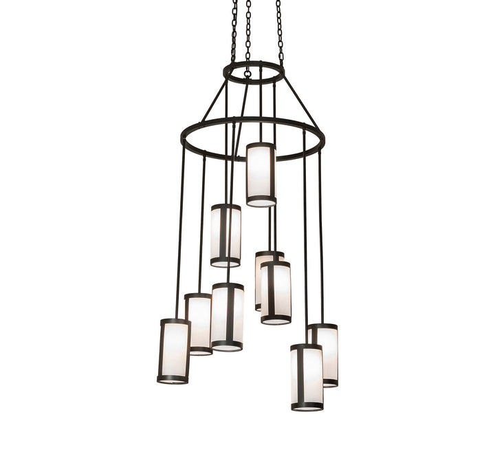 Meyda Tiffany Cartier 251320 Chandelier Light - Wrought Iron