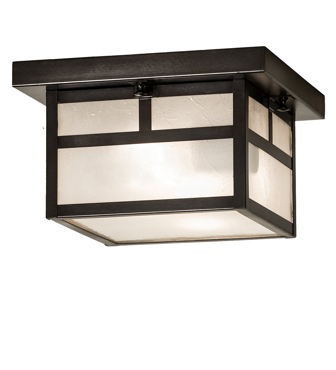 Meyda Tiffany Hyde Park 251751 Ceiling Light - Craftsman Brown