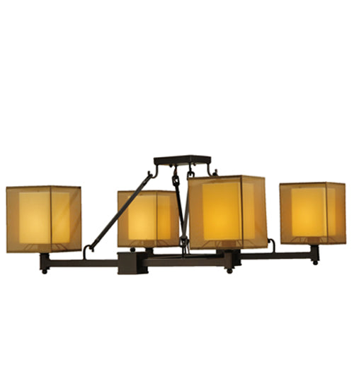 Meyda Tiffany Horizon Bay 125076 Ceiling Light - Mahogany Bronze